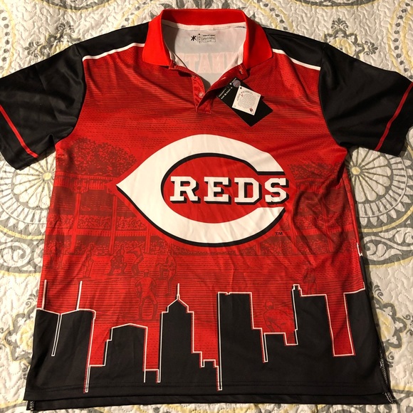 Other - Cincinnati Reds polo shirt XL